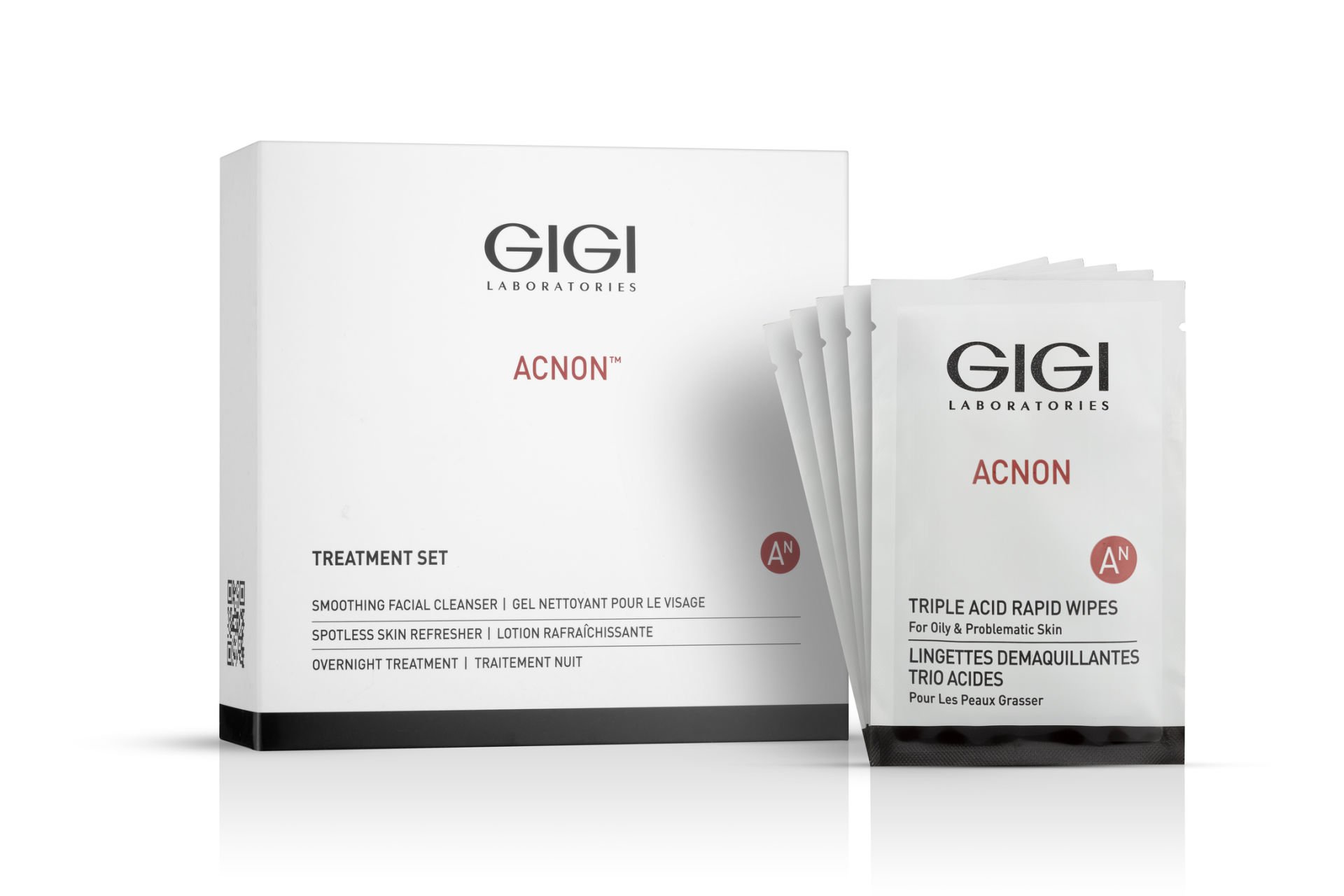 27120 - ACNON TRIPLE ACID RAPID WIPES